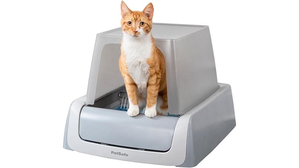automatic crystal litter box