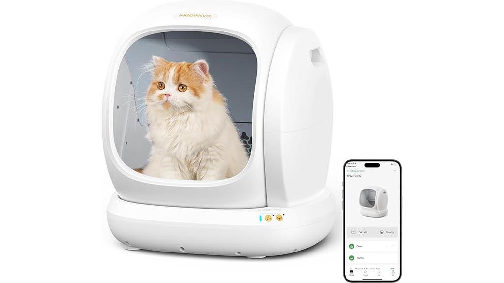 automatic self cleaning cat litter