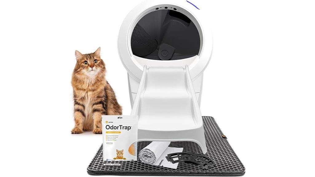 automatic self cleaning litter box