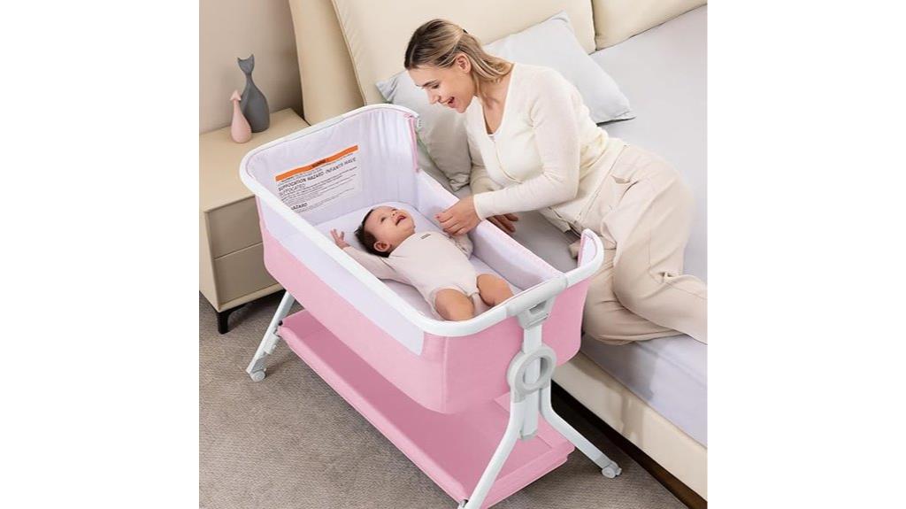 baby bassinet with storage