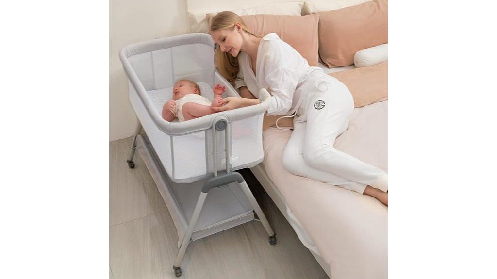 baby bedside sleeper bed