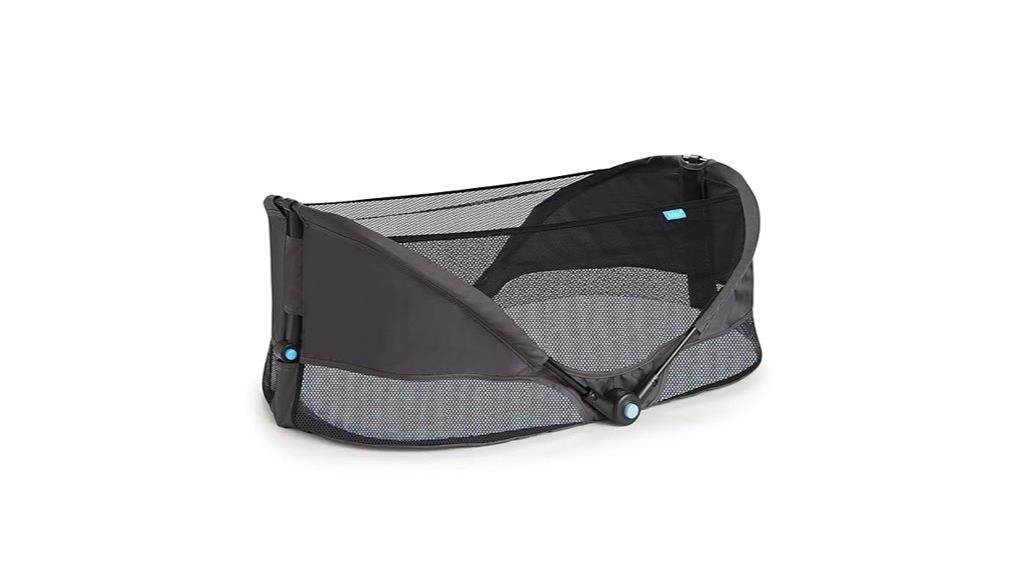 baby travel pod grey