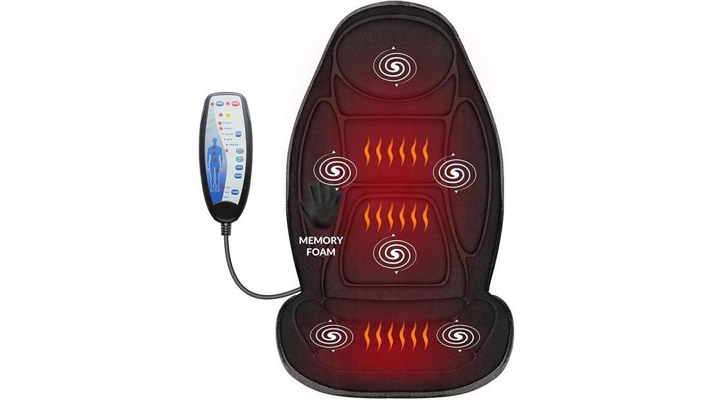 back massager with heat