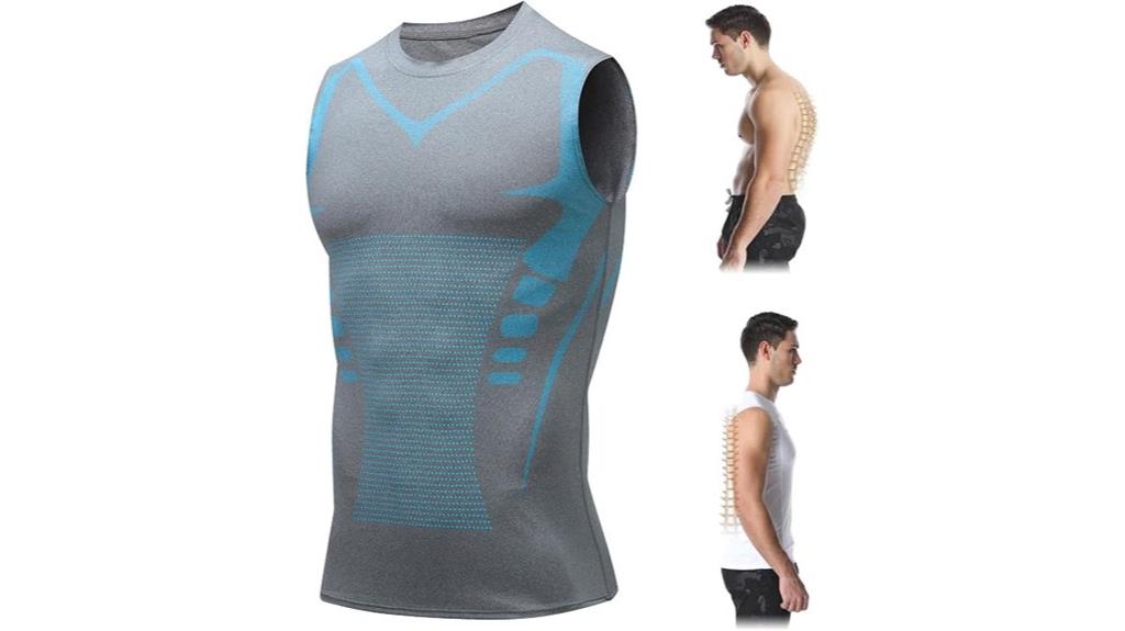 back support compression vest