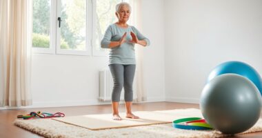 balance and strength training