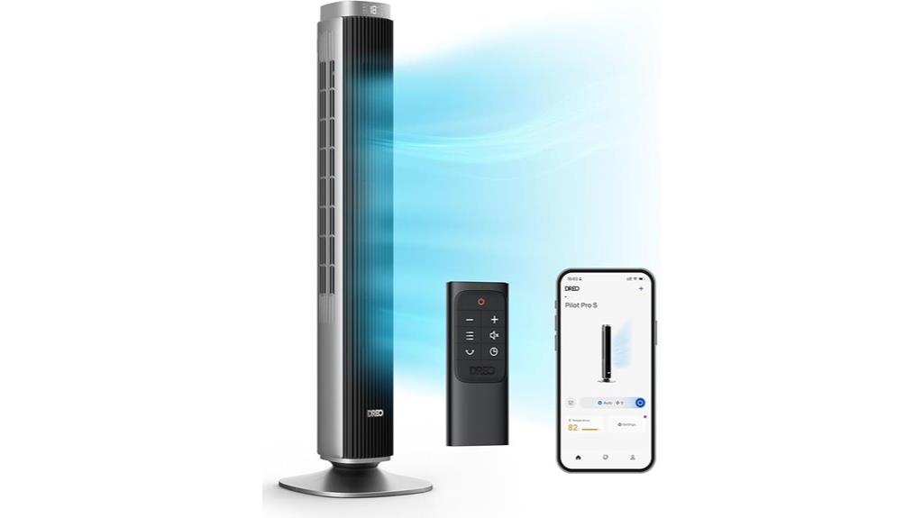 bedroom tower fan model