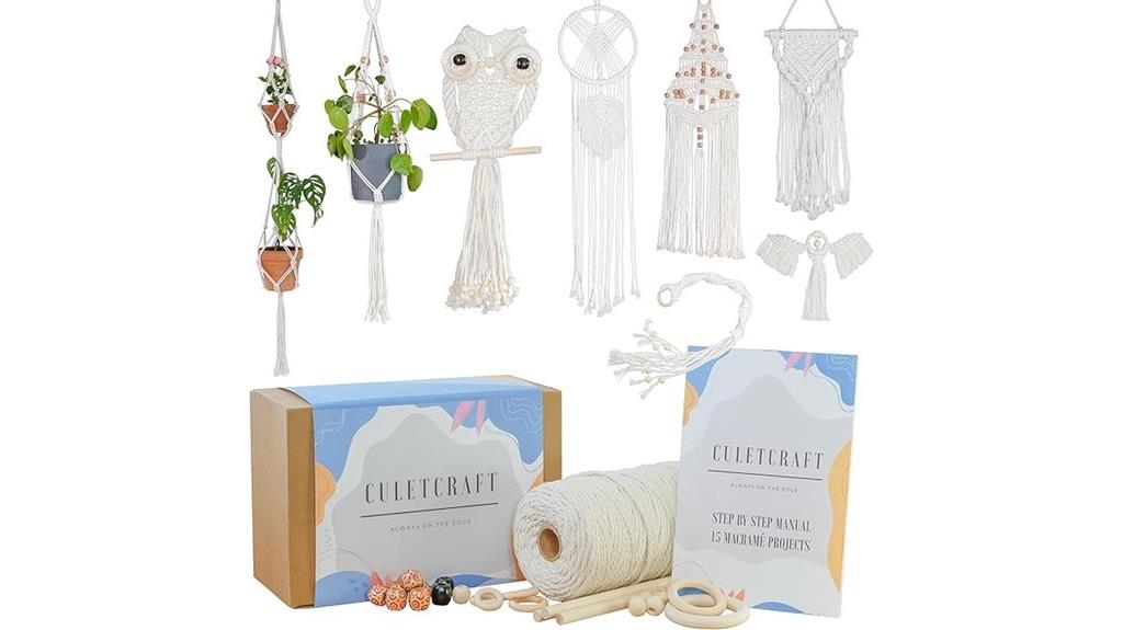 beginner macrame craft kit