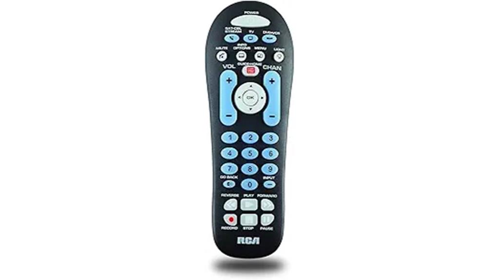 big button universal remote