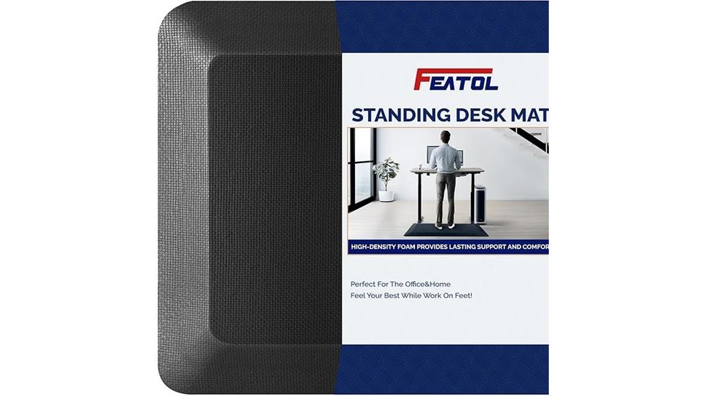 black 20x32 anti fatigue mat