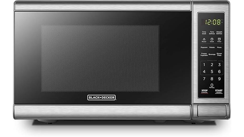 black decker microwave with safety