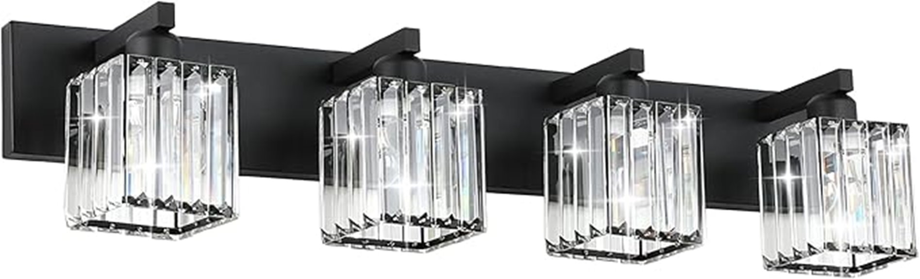 black vanity light fixture