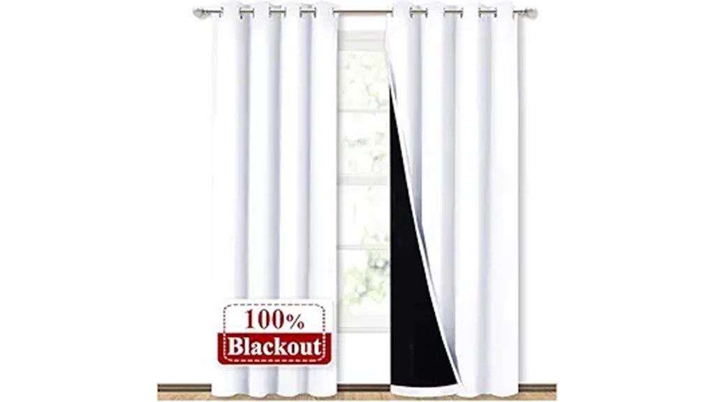 blackout curtain 84 inch drop