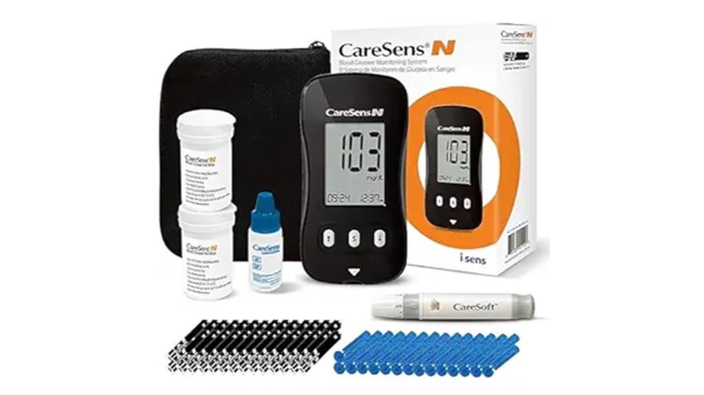blood glucose monitoring kit