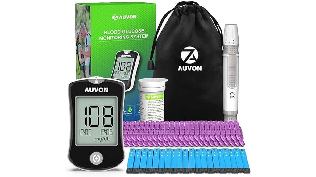 blood glucose monitoring kit