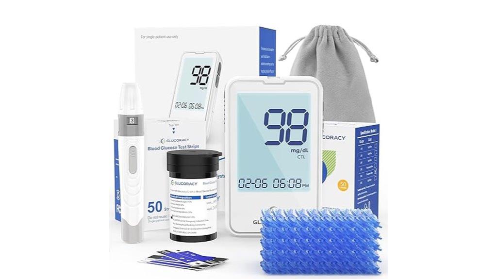 blood glucose monitoring kit