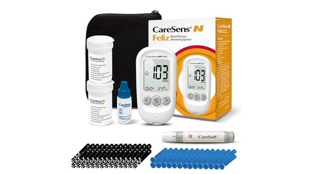blood glucose monitoring kit