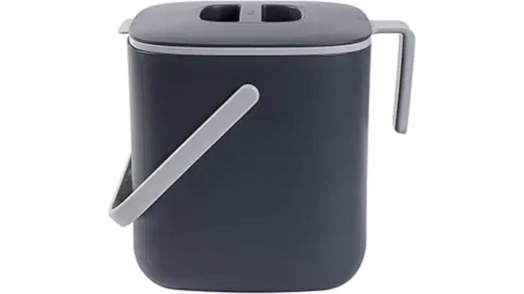 blue ginkgo kitchen bin