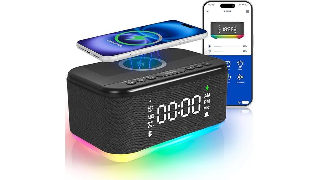 bluetooth alarm with fm