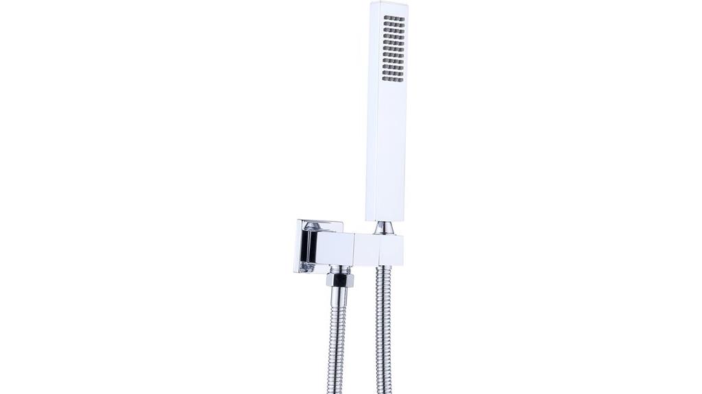 brass shower head set