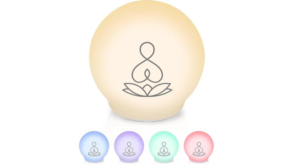 breathing light meditation aid