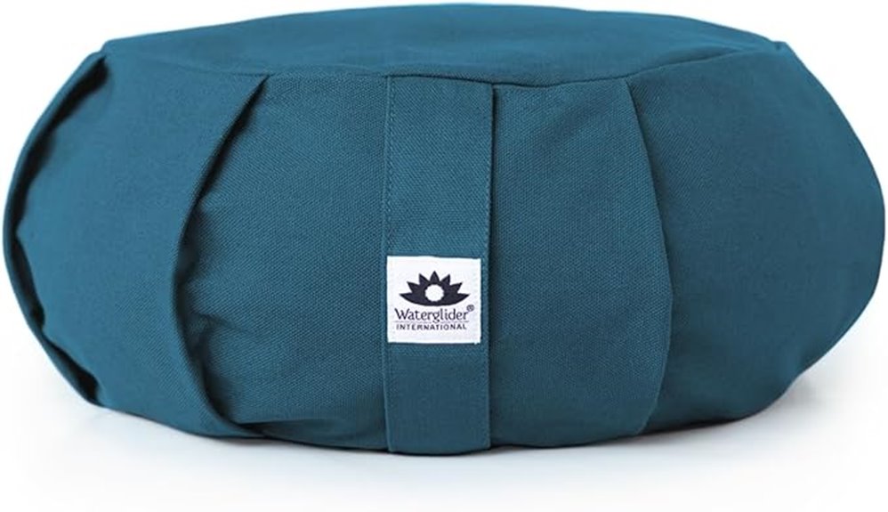 buckwheat husk meditation cushion