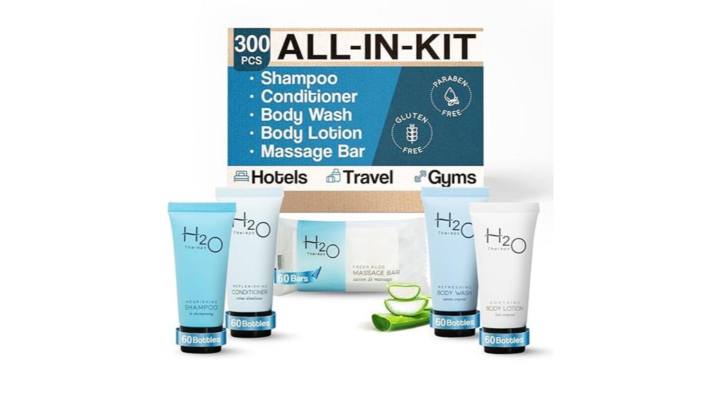 bulk hotel toiletries set