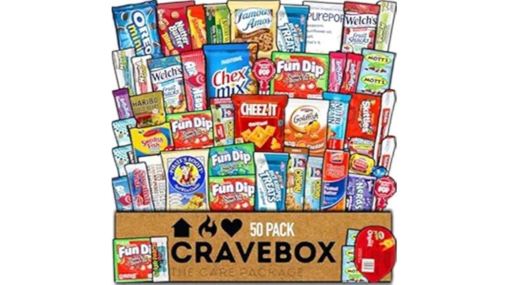 bulk snack gift box