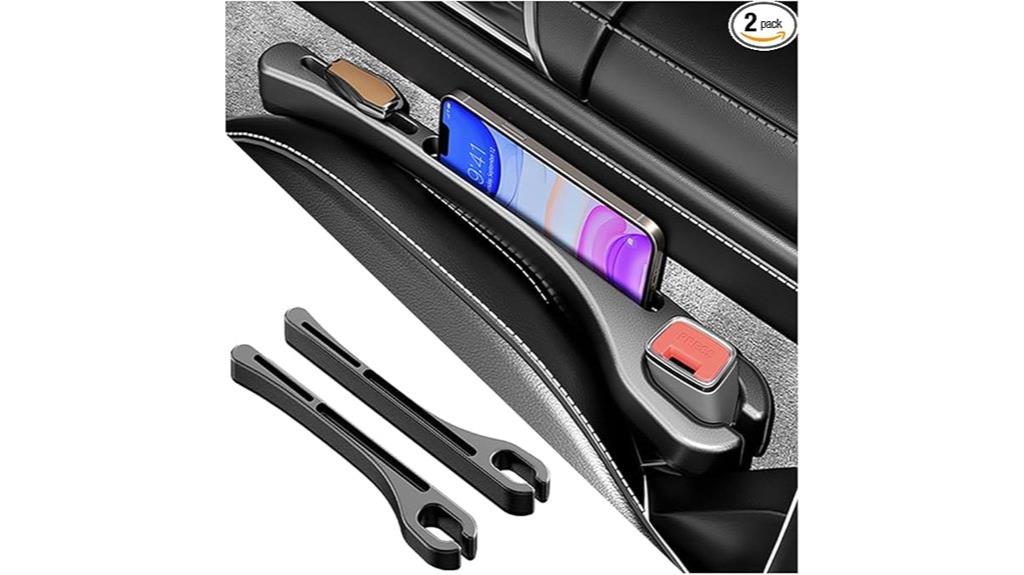 car organizer with phone holder