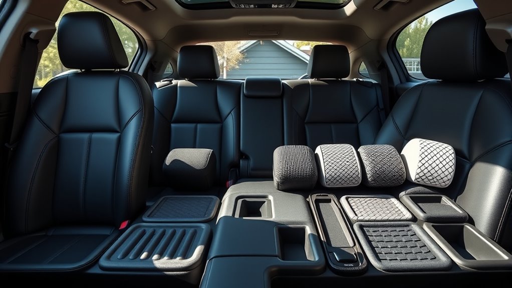 car seat gap filler options