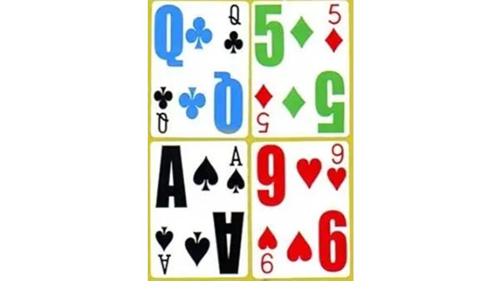 cards designed for low vision