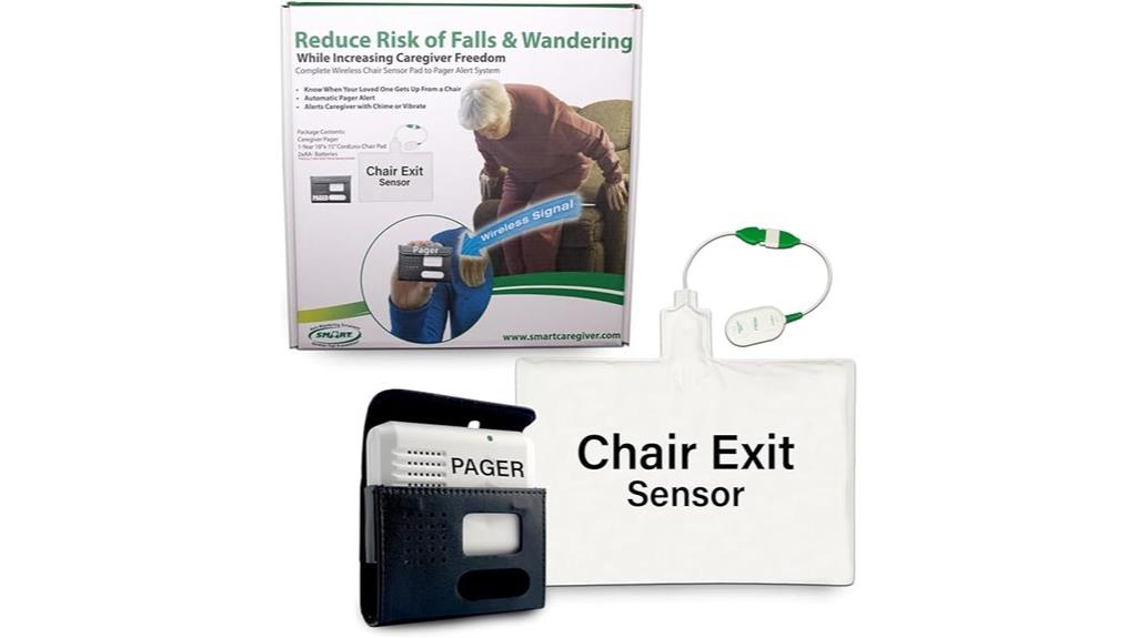 caregiver chair exit alarm