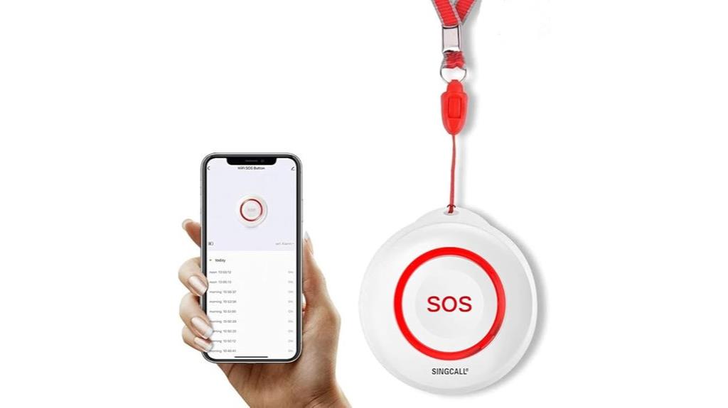 caregiver panic alert system