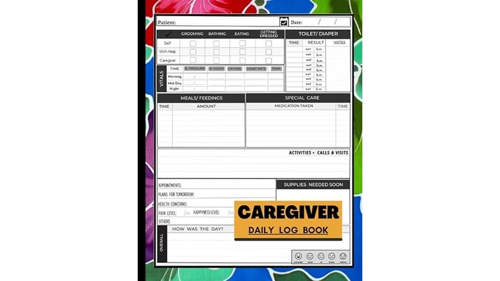 caregiver record keeping system