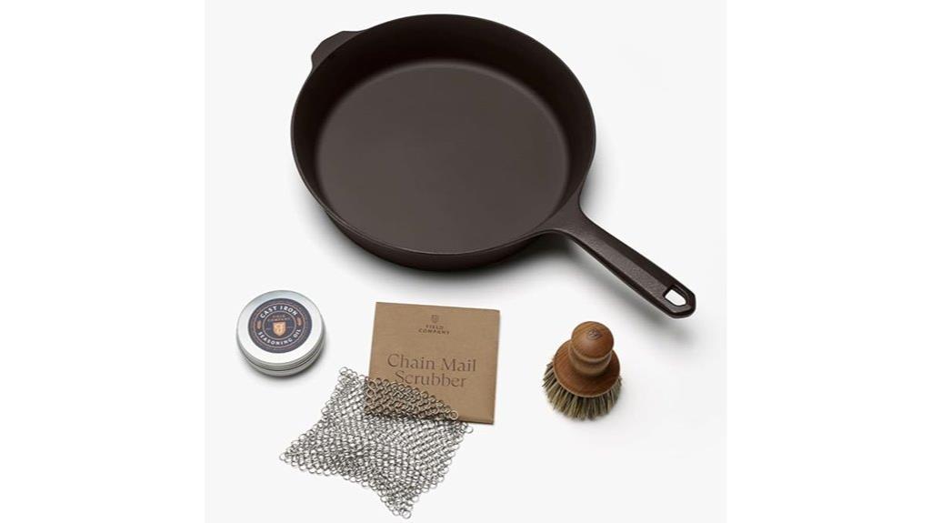 cast iron skillet starter kit
