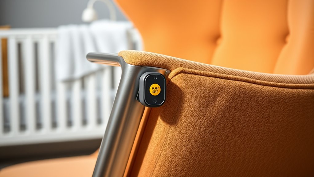 chair fall alarm features