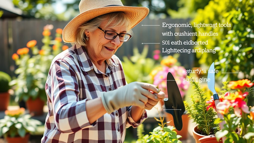 choose ergonomic lightweight tools