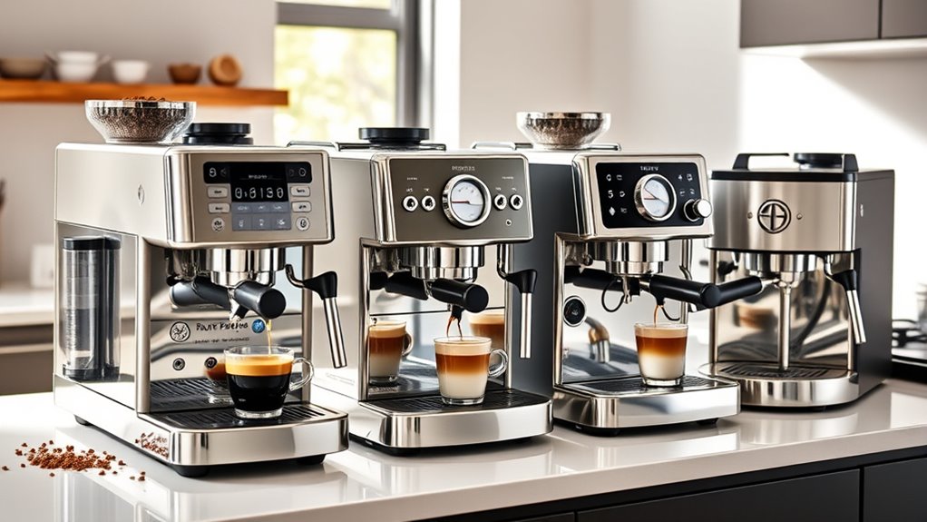 choose versatile easy to use espresso machines