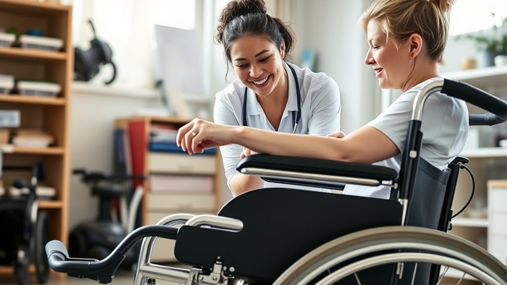choosing appropriate wheelchair features