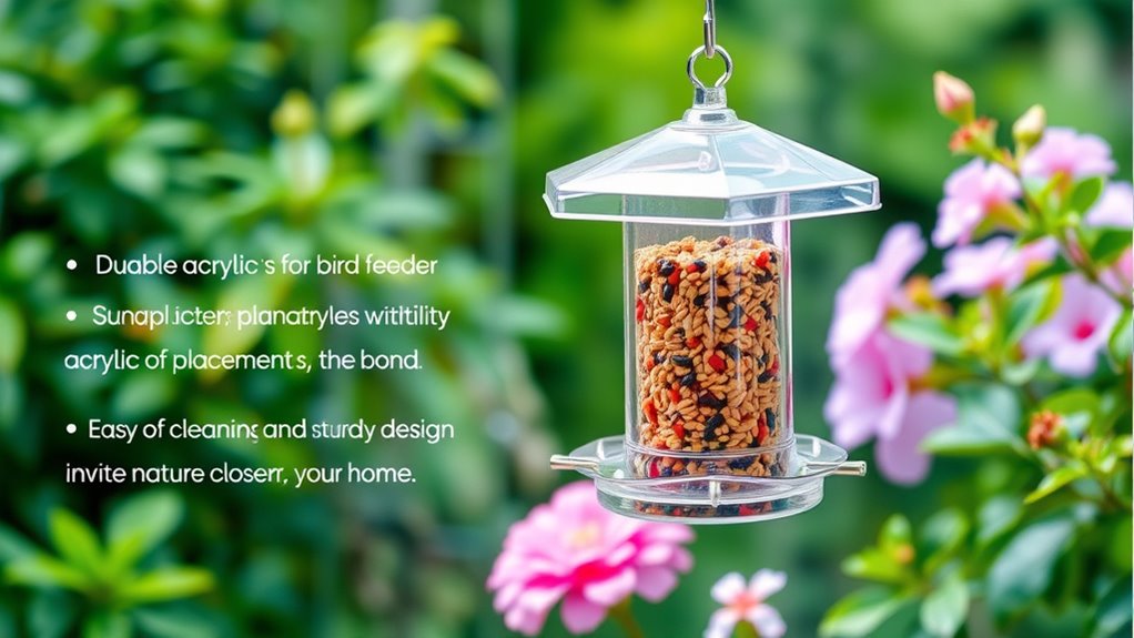 choosing durable weather resistant feeders