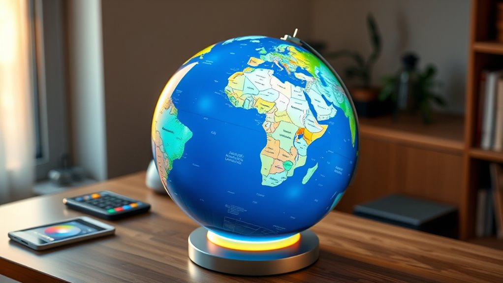 choosing suitable interactive globes