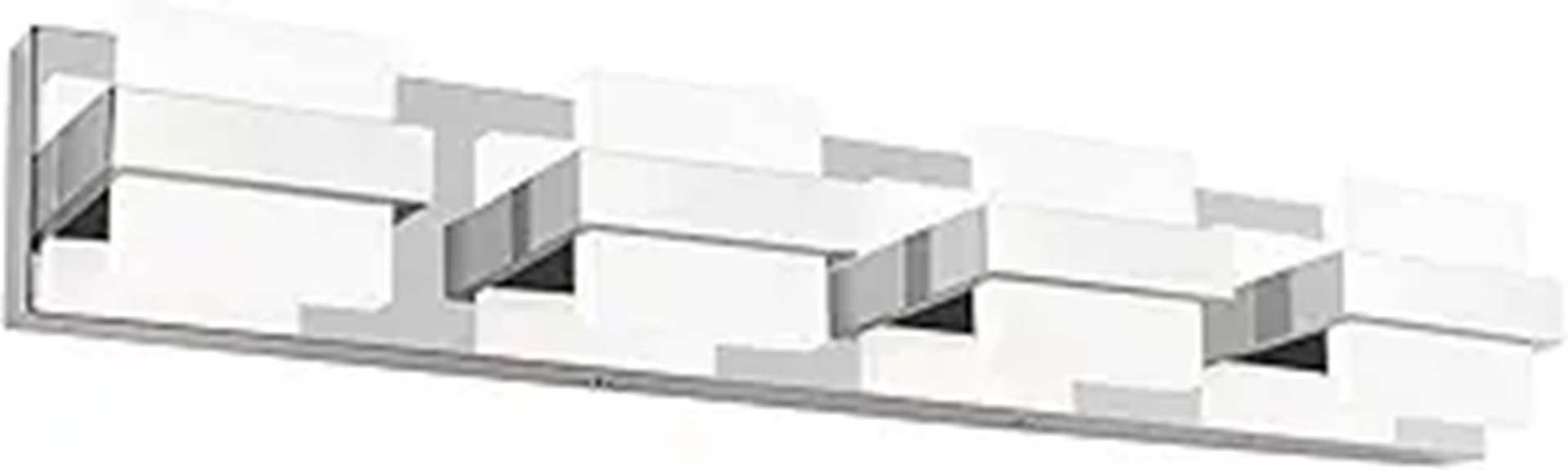 chrome led vanity light