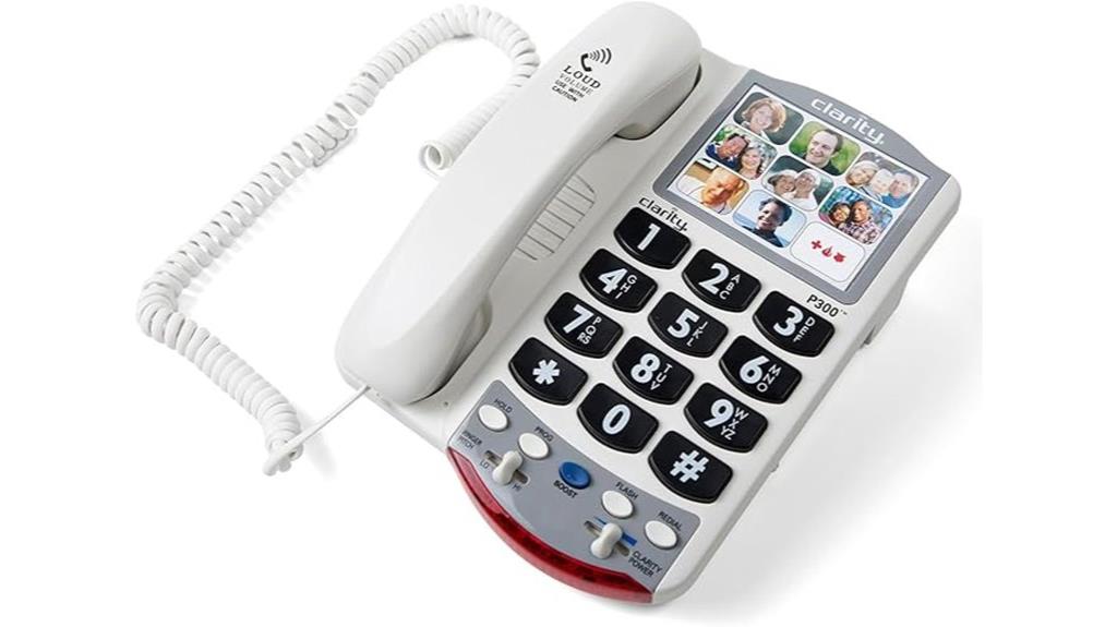 clarity p300 amplified phone