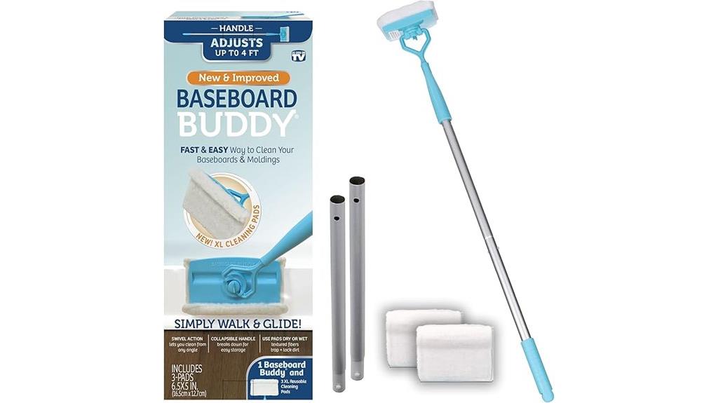 cleaning tool with reusable pads