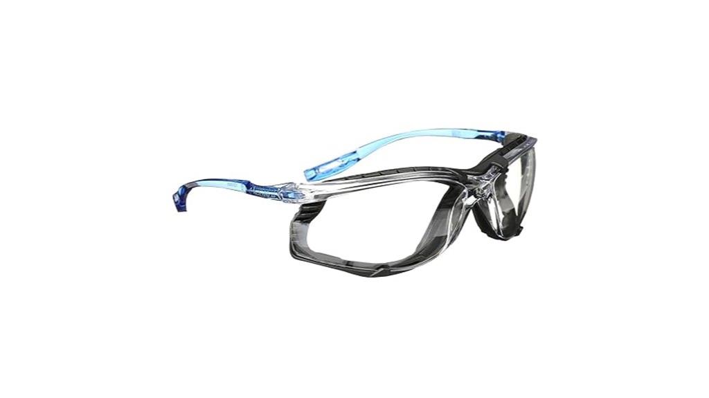clear anti fog safety glasses