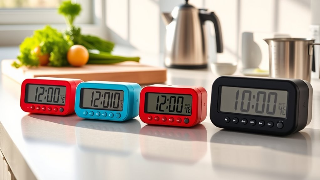 clear display loud alarms