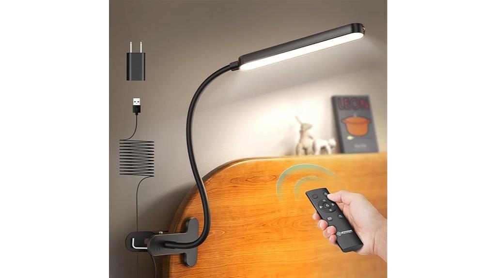 clip on light with remote