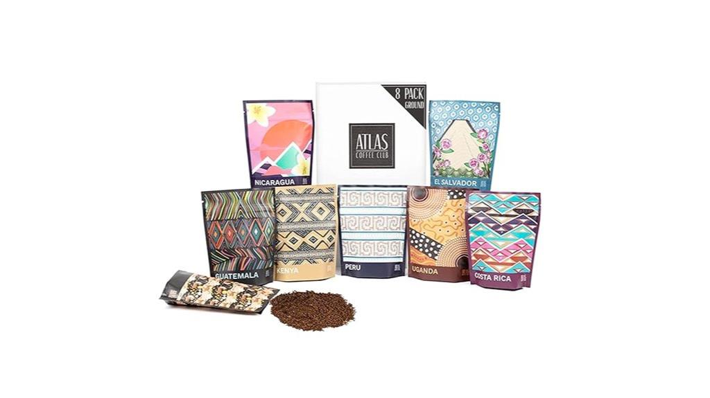 coffee sampler eight pack