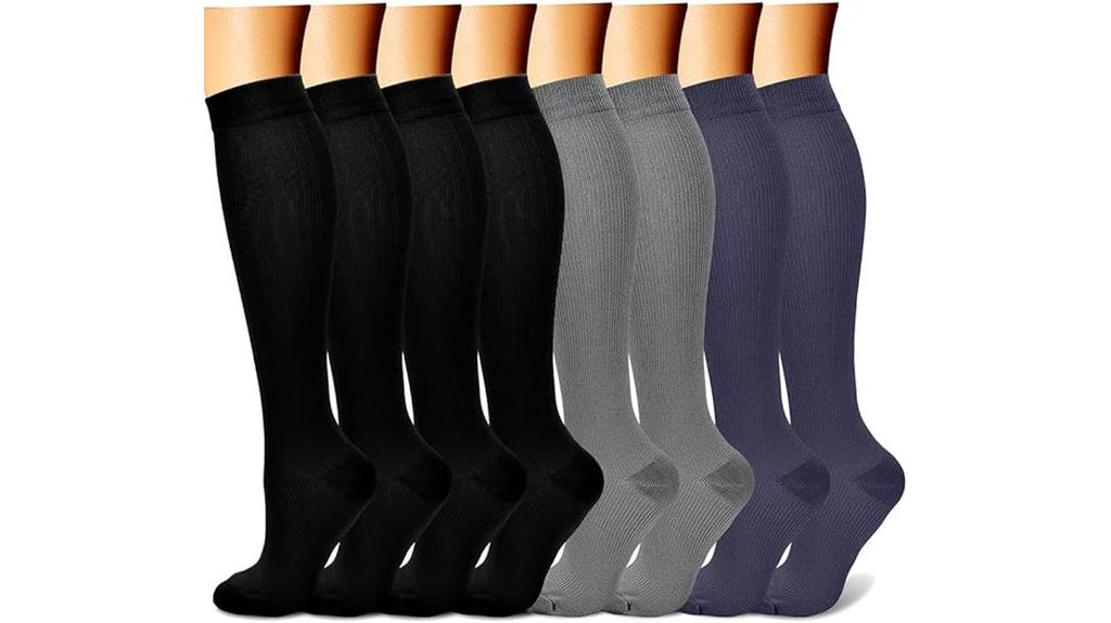 comfortable athletic compression socks