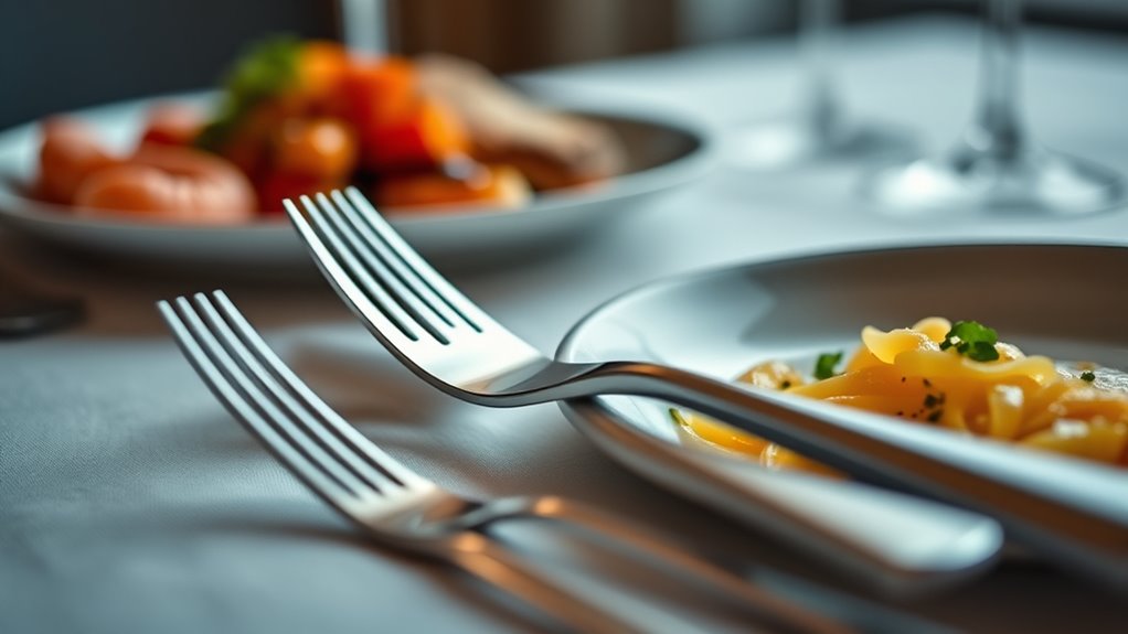 comfortable easy grip flatware