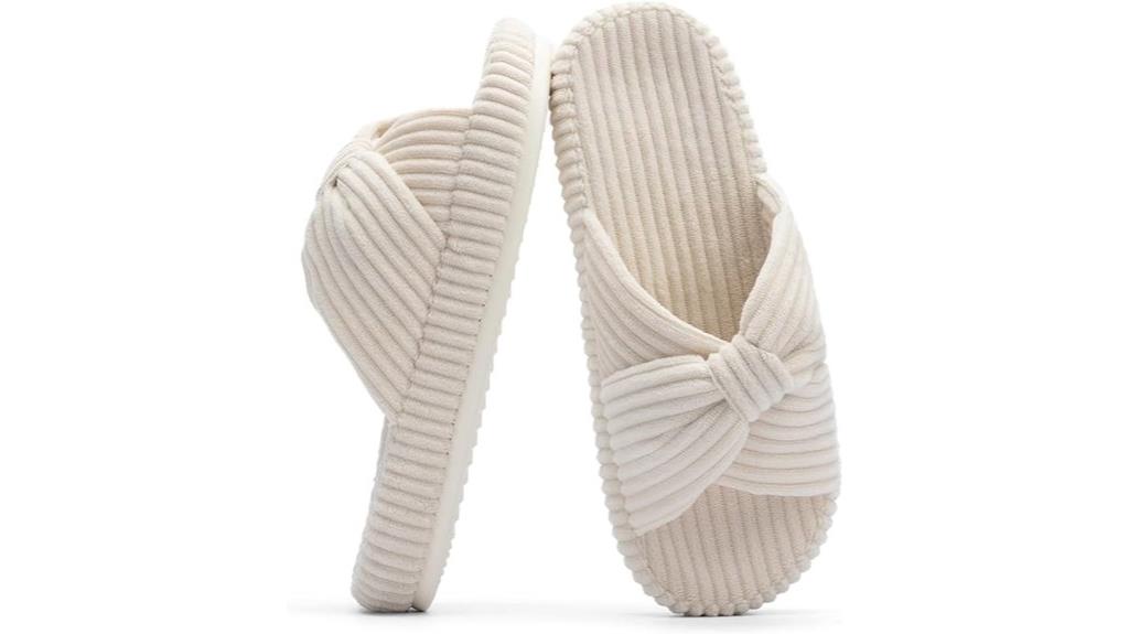 comfortable memory foam slippers